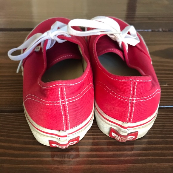 Red Vans - Picture 3 of 4
